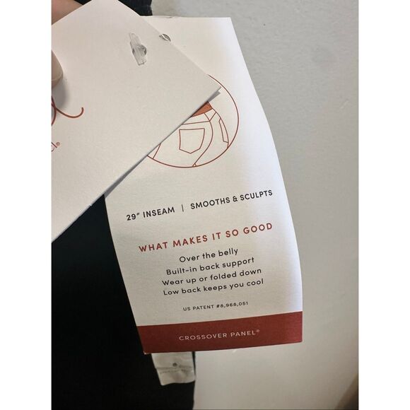 Ingrid & Isabel Black Over The Belly Skinny Maternity Jeans Size 2 - Picture 4 of 6